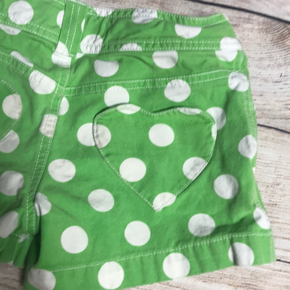 Mini Boden | girls shorts size 7/8 polka dot heart - Picture 3 of 12